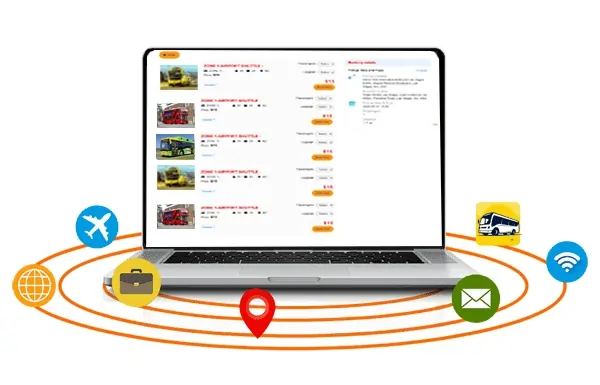 Online Shuttle booking software